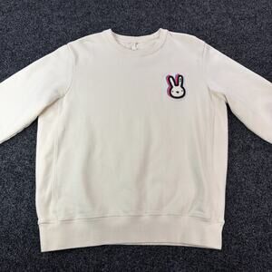 Original Favorites premium heavyweight sweatshirt + “tubi” rabbit chenille patch